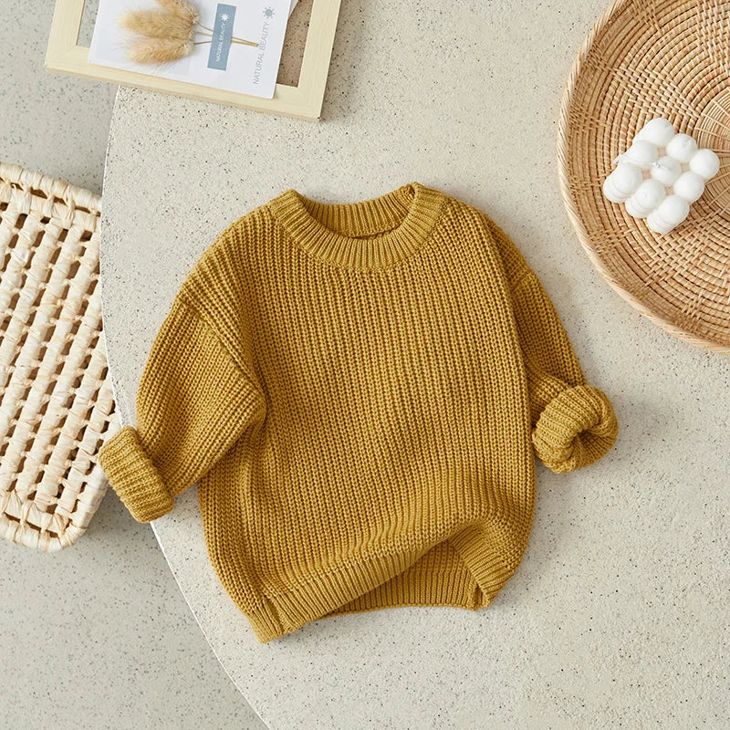 Cozy Knit Baby Sweater