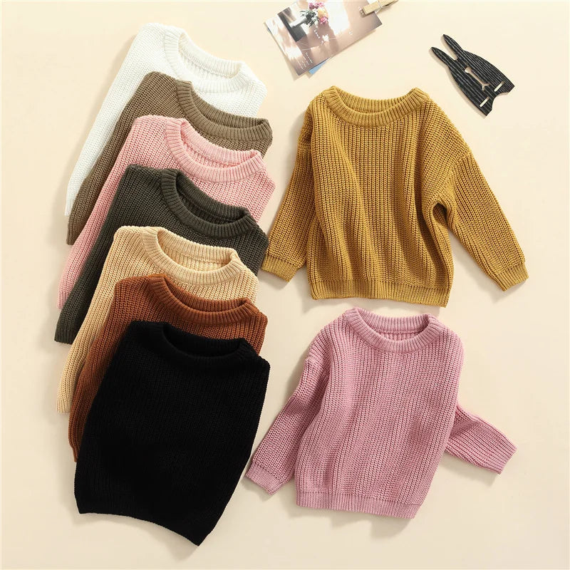 Cozy Knit Baby Sweater