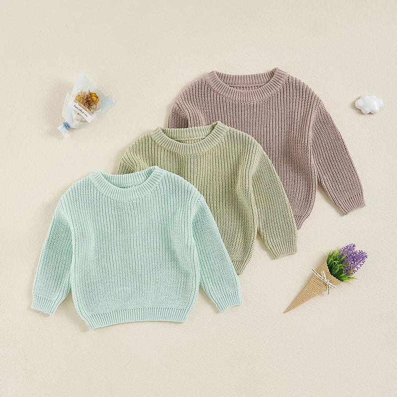 Cozy Knit Baby Sweater
