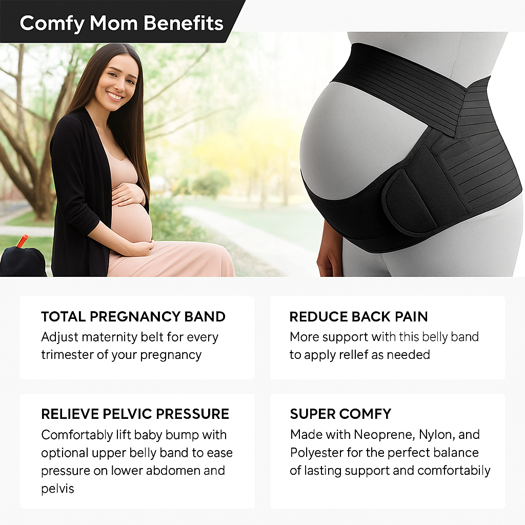 ComfortEase Maternity Support Belt and Shorts