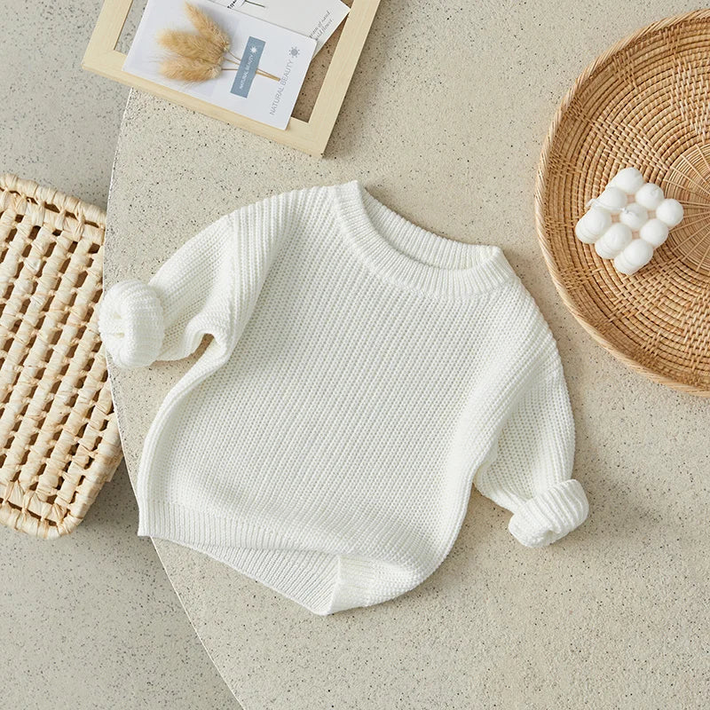 Cozy Knit Baby Sweater