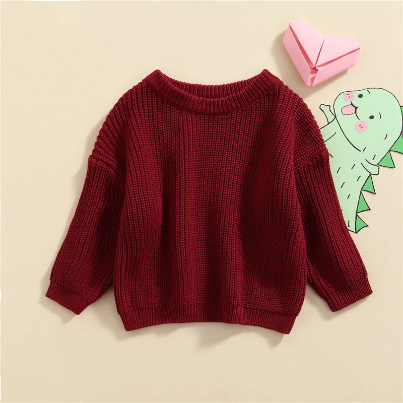 Cozy Knit Baby Sweater