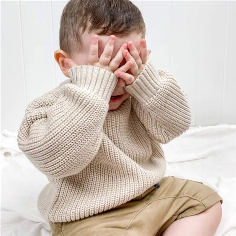 Cozy Knit Baby Sweater