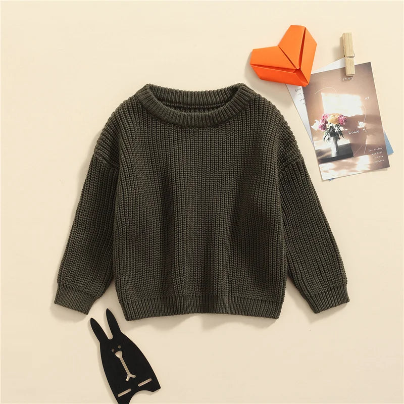 Cozy Knit Baby Sweater