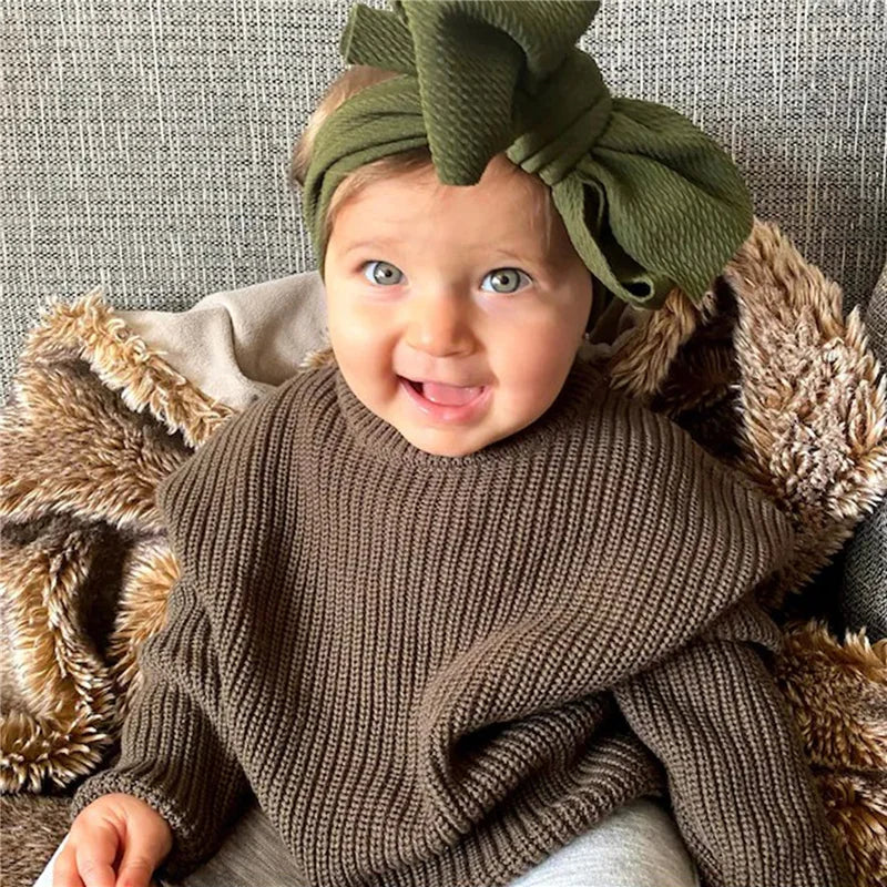 Cozy Knit Baby Sweater