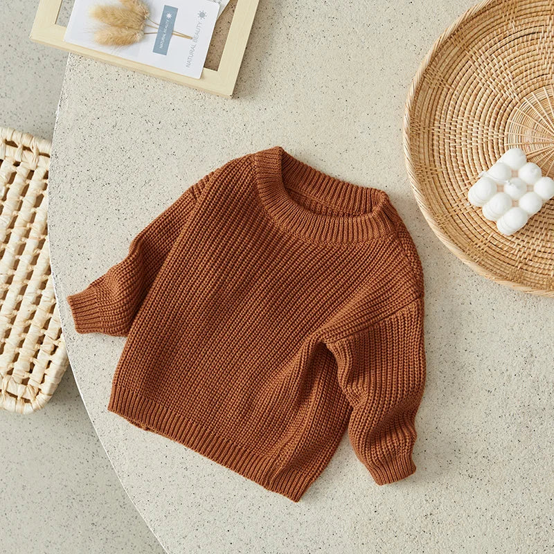 Cozy Knit Baby Sweater