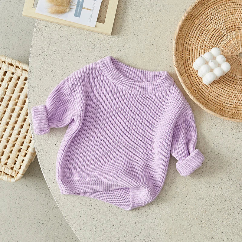 Cozy Knit Baby Sweater