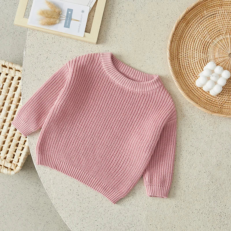 Cozy Knit Baby Sweater