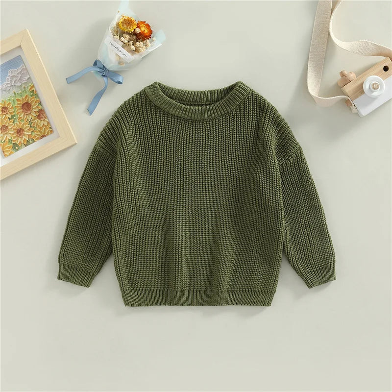 Cozy Knit Baby Sweater