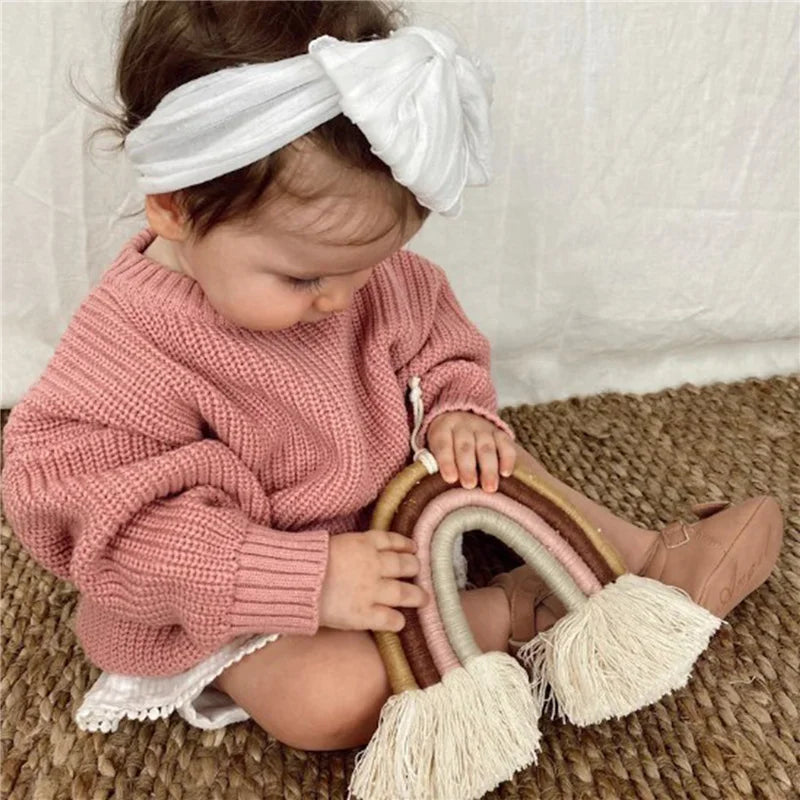 Cozy Knit Baby Sweater