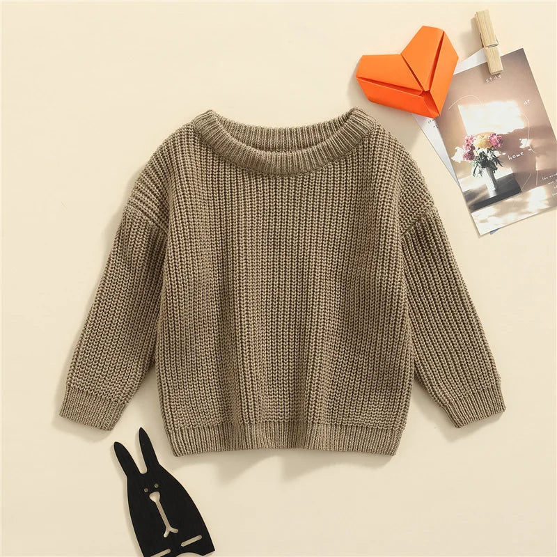 Cozy Knit Baby Sweater