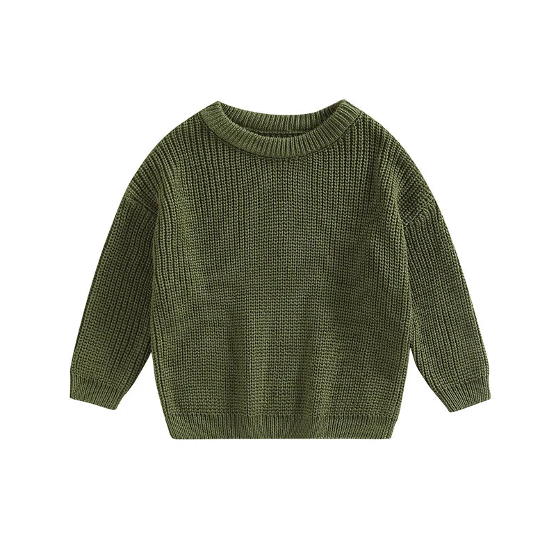 Cozy Knit Baby Sweater