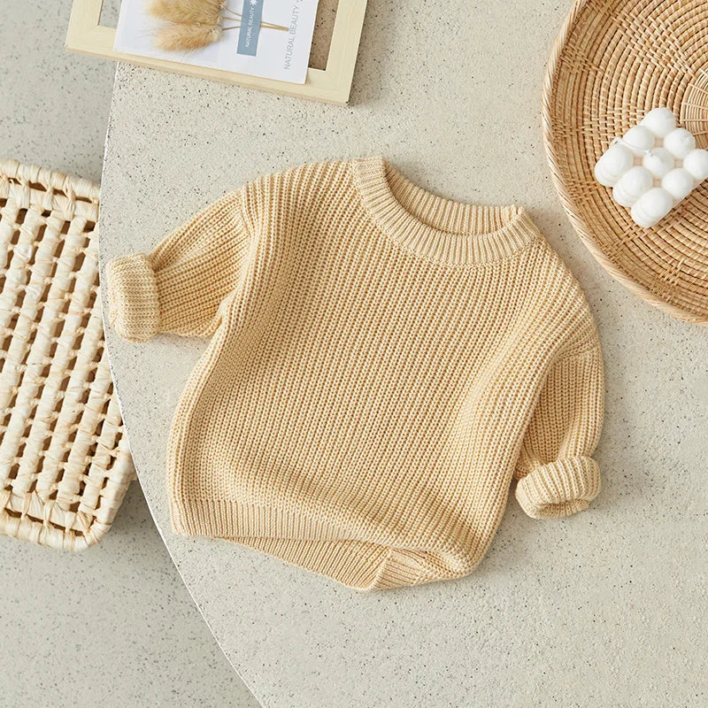Cozy Knit Baby Sweater
