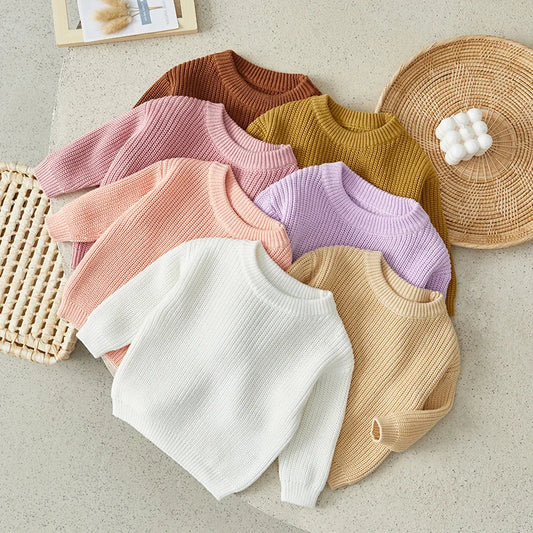 Cozy Knit Baby Sweater